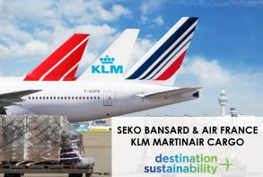 SEKO BANSARD continues its commitment alongside Air France KLM Martinair Cargo to reduce CO2 emissions