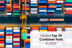 Top 30 mondial des ports à conteneurs en 2022