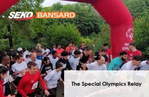 SEKO BANSARD at the Special Olympics Relay