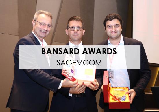 Bansard s’envole avec le trophée d’Agilité de Sagemcom !
