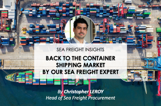 Back to the container shipping market by our expert