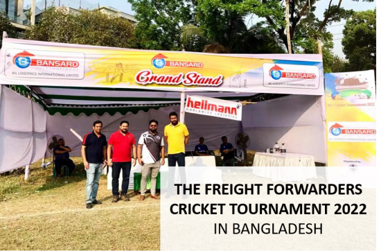 Parrainage du tournoi de cricket des transitaires 2022 au Bangladesh